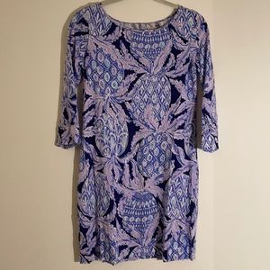 Lilly Pulitzer floral coastal dress